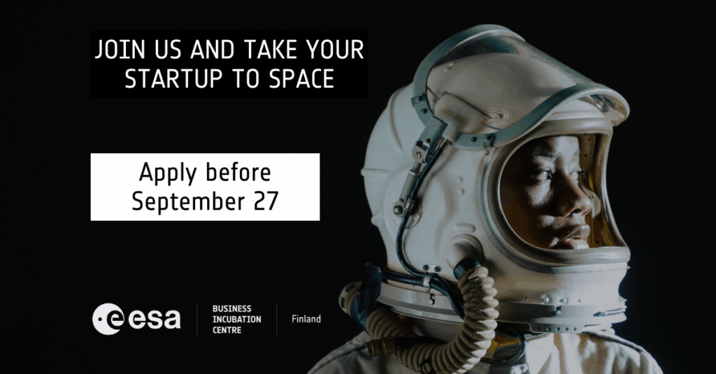 The next mission starts now! Join ESA BIC Finland